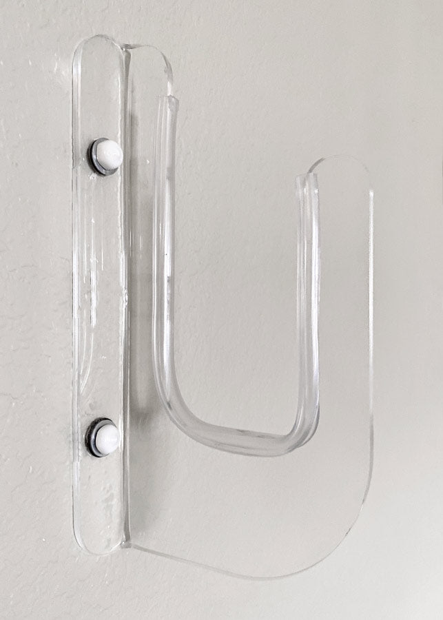 Clear Surfboard Mount Board Stays Flush To Wall