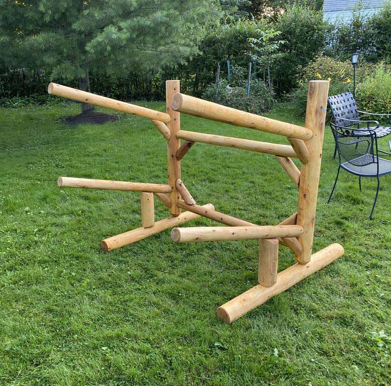 High Quality Kayak, SUP & Canoe Log Rack | Fits 2 or 3 Boats