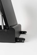 Side profile shot of the Boostedsafe elite's isofix connection points that secure the safe to any vehicle made after 2002. 