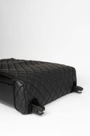 Rear view of the Boostedsafe Isofix connection points with the included black cover shown installed on the safe. 