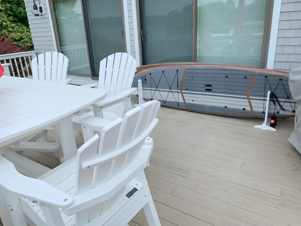 Horizontal SUP & Surfboard Rack for Docks and Piers