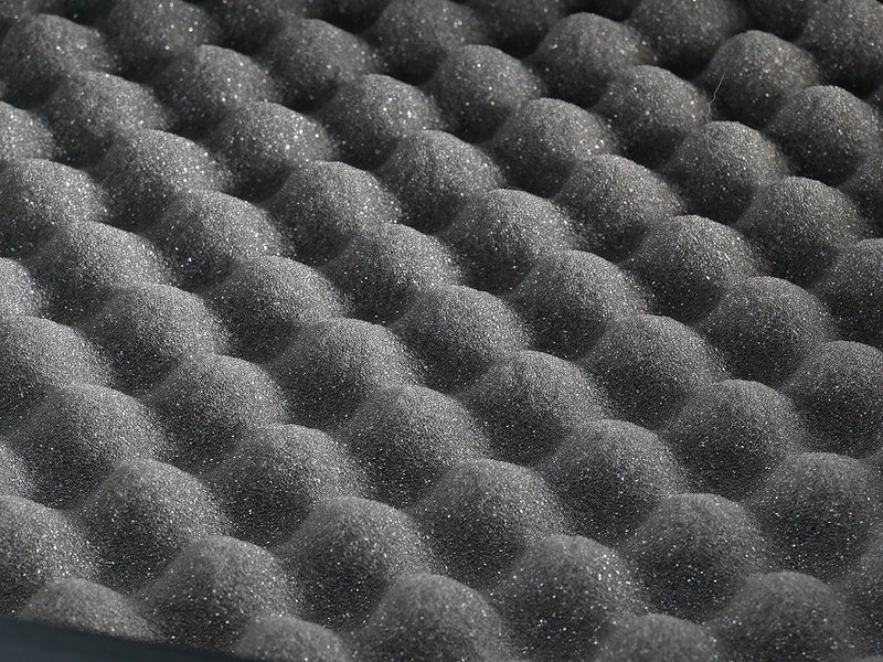 Interior view of the included foam for the boostedsafe interior. 