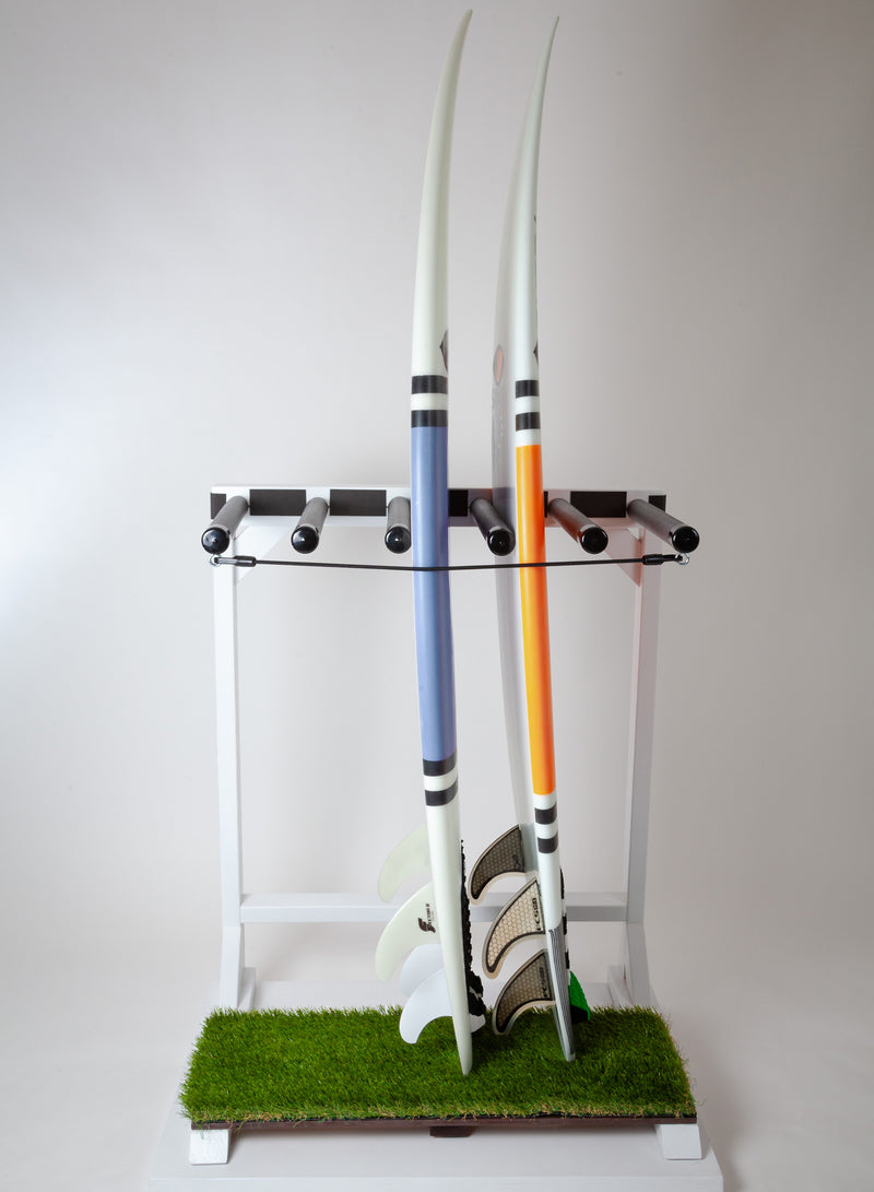 Mellow Racks 4kt MarshMellow Grass Surf Rack | Holds 5 to 7 Boards up to 10'