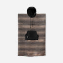 Changing Poncho: Heritage Stripe Black and Tan