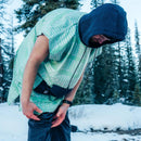 Changing Poncho: Switchback Seafoam Green