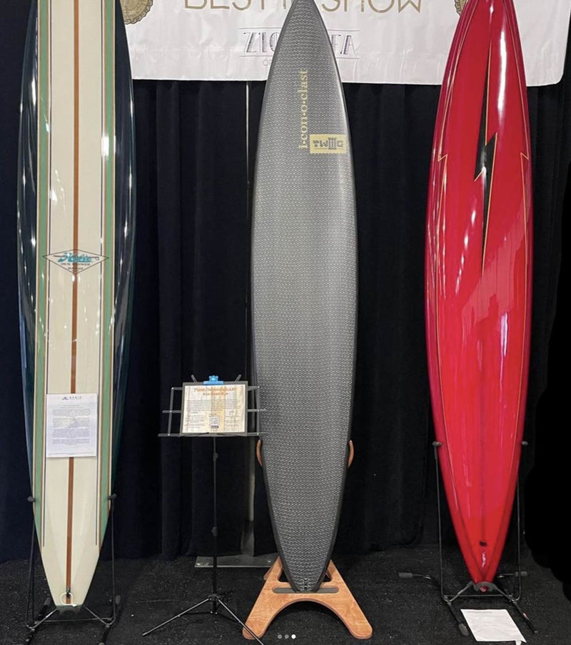 Board Collection Rack The Wood Single Board Rack | Durable Storage & Display