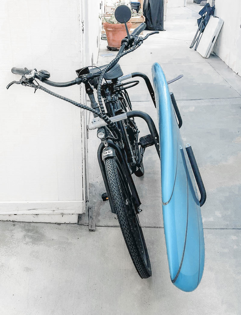 E-Bike Board Rack | Shortboard - Longboard