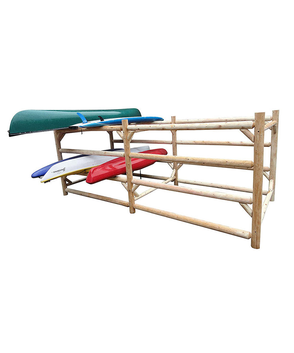SUP And Kayak Storage Rack Freestanding Log Rack