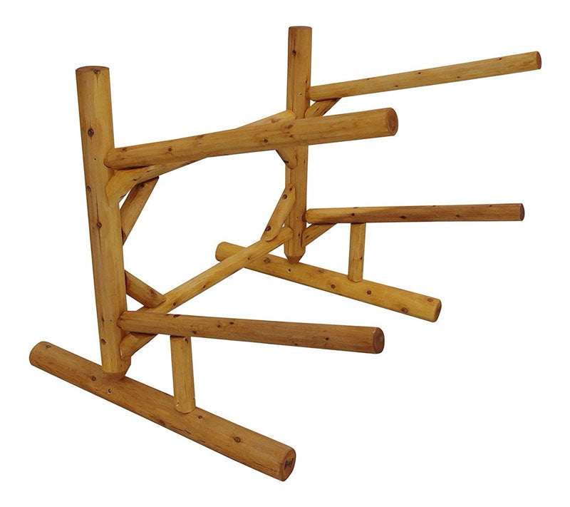 Log Canoe Rig High Quality Kayak, SUP & Canoe Log Rack | Fits 2 or 3 Boats