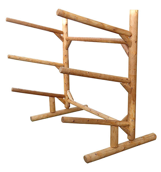 High Quality Kayak, SUP & Canoe Log Rack | Fits 2 or 3 Boats