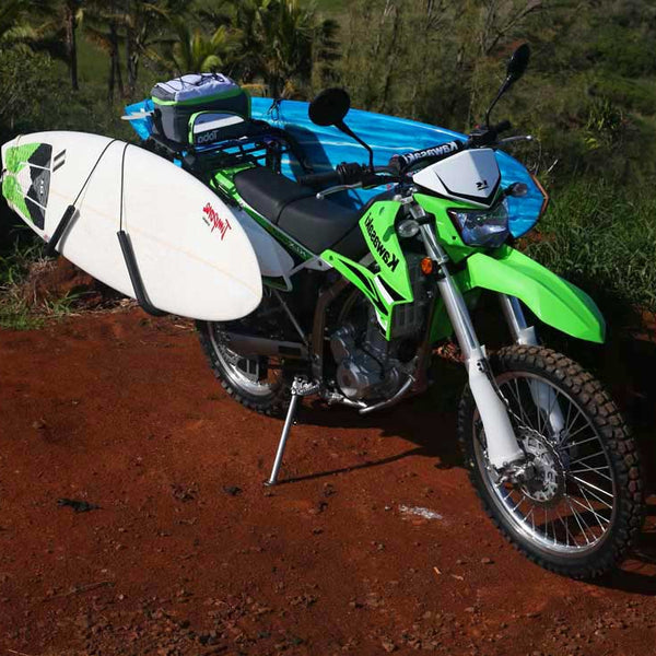 Dirt bike surfboard rack clearance